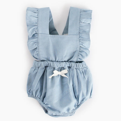 Ins Denim Baby One-Piece Romper