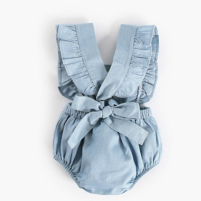 Ins Denim Baby One-Piece Romper