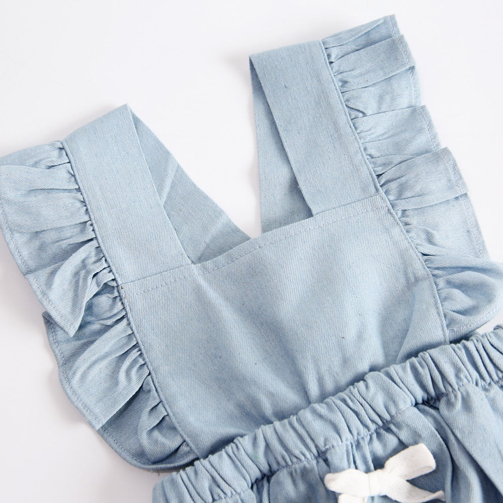 Ins Denim Baby One-Piece Romper