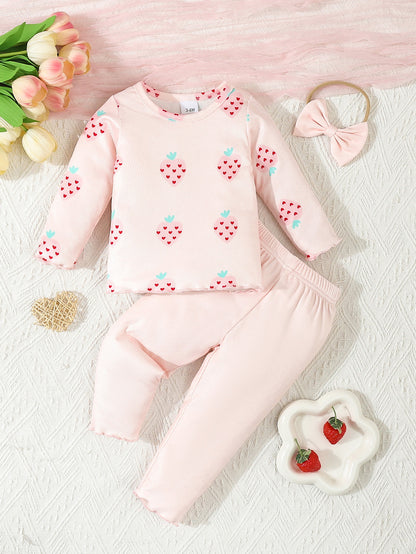 TinyPrints Three-Piece Baby Set