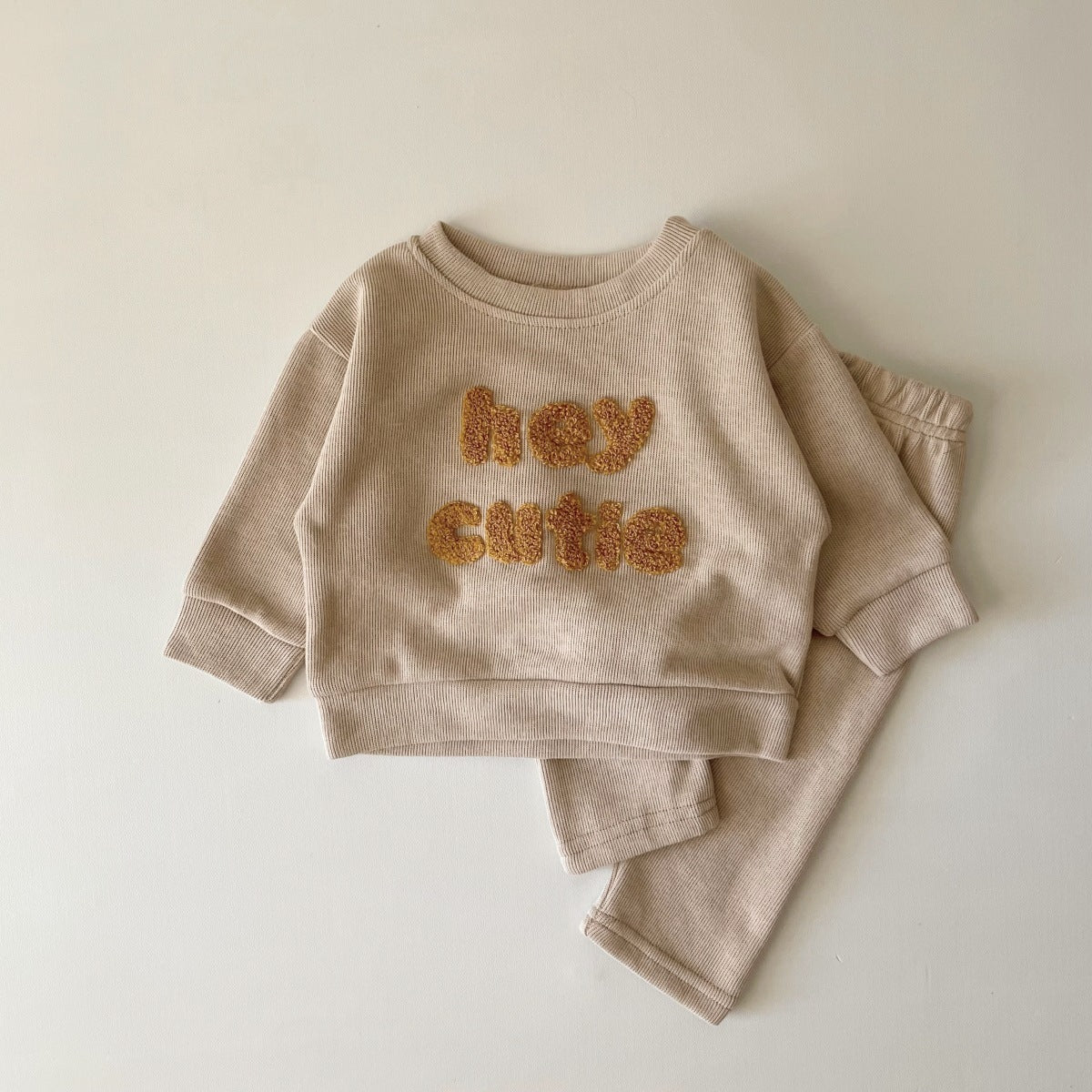 CozyAlphabet Two-Piece Baby Set
