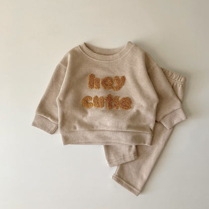 CozyAlphabet Two-Piece Baby Set