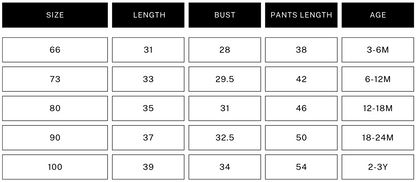 CozyAlphabet Two-Piece Baby Set