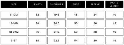 TinyPrints Three-Piece Baby Set