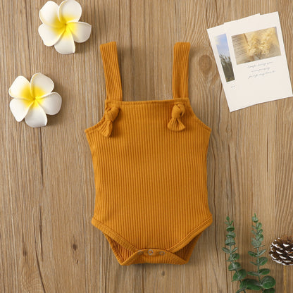 CozyCubs Cotton Strap Romper