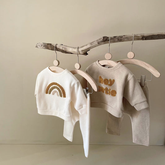 CozyAlphabet Two-Piece Baby Set